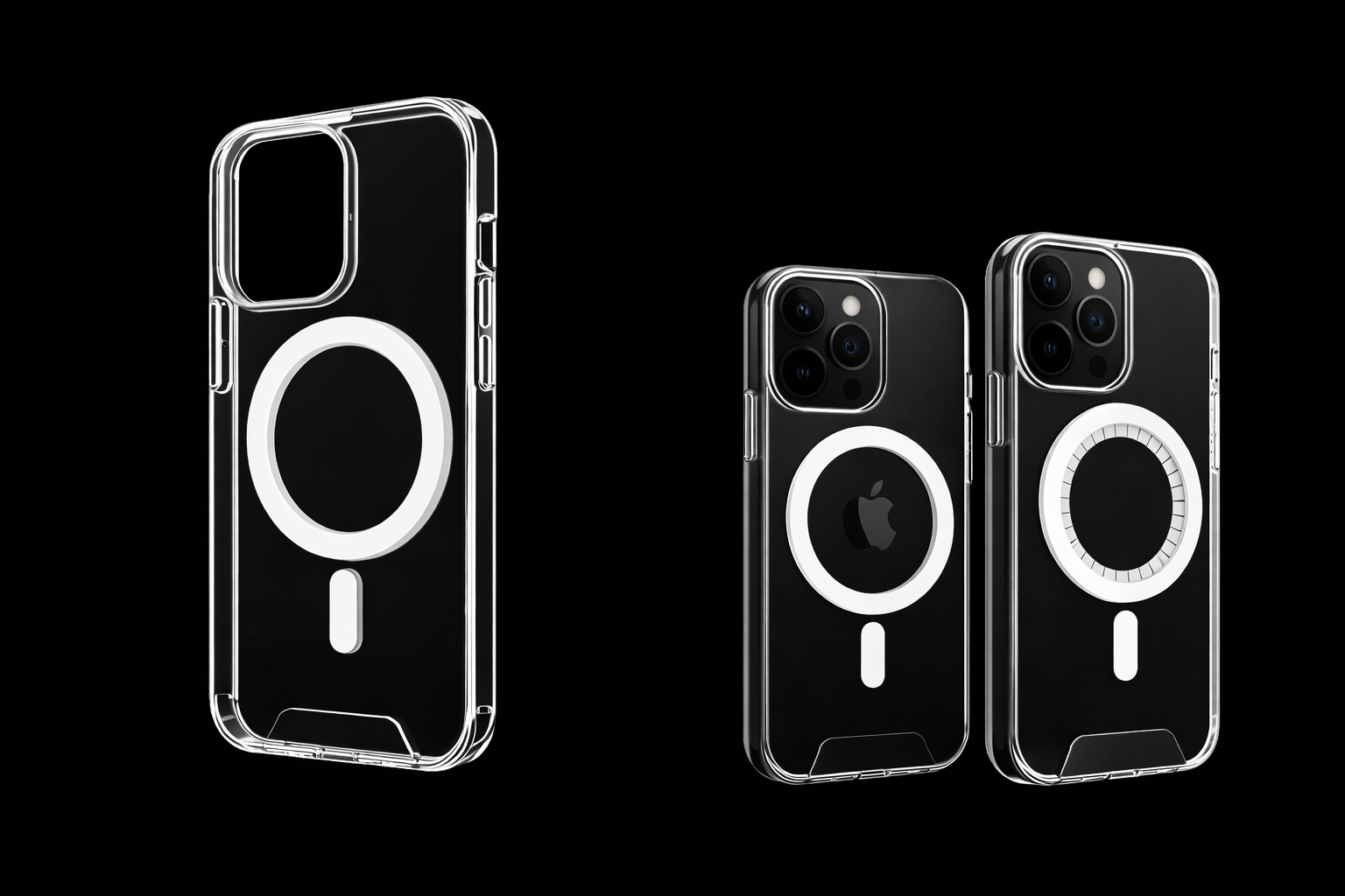 Transparent Magnetic Phone Case