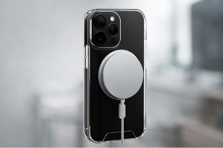 Transparent Magnetic Phone Case